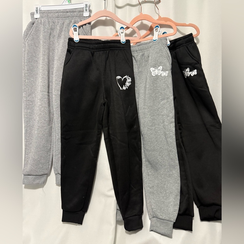 Black and Gray Joggers